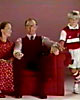 Gerald Home as a harassed Dad in a Northern Bank commercial