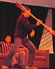 Bodie Taylor Demonstrates the Taiaha