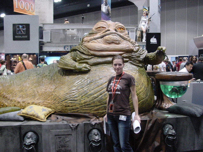 Life-size Jabba the Hutt