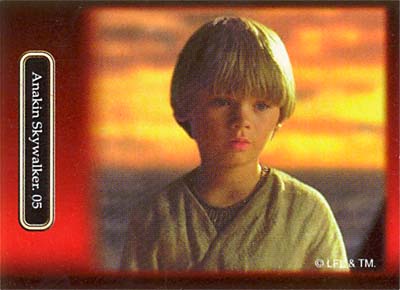 Bluebird Anakin Skywalker Card 05
